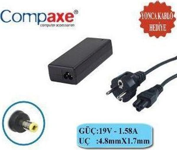 Compaxe CNH-158 Hp 30w 19v 1.58a 4.8 1.7 Notebook Adaptörü - Image 1
