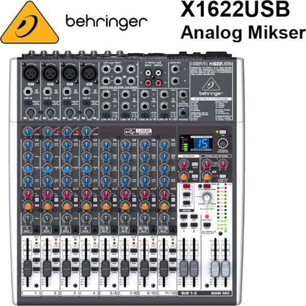 Behringer XENYX X1622USB 16 Kanal Mikser - Image 1