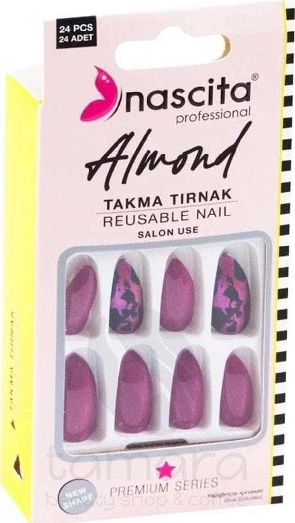 Nascita NAIL00150 24 LÜ RENKLİ TIRNAK ALMOND - Image 1