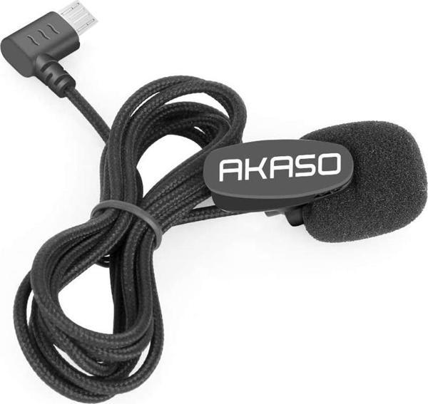 Akaso Kameralar ile Uyumlu Micro USB Girişli Aksiyon Kamera Mikrofonu - Image 1
