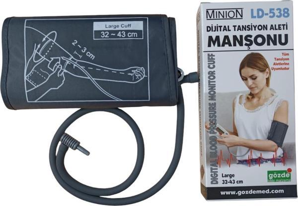 Tansiyon Aleti Manşonu - Geniş Manşon Tansiyon Aleti 32-43 cm - Image 1