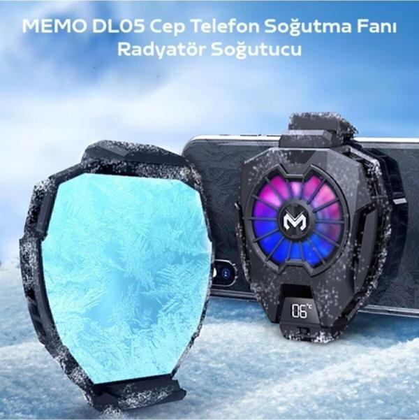 Dl05 Yeni Gen3 Cep Telefon Soğutma Fanı Radyatör Soğutucu - Image 1