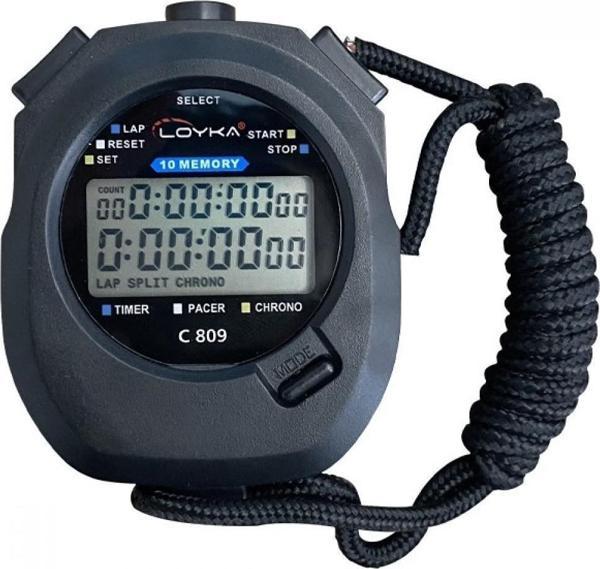 Loyka C809 El Tipi '10 Lap Hafızalı' Dijital Kronometre - Image 1