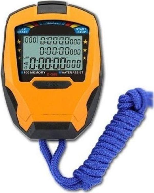 Loyka D-308 Profesyonel Kronometre '100 Lap Hafızalı' 1/1000 Saniye - Image 1