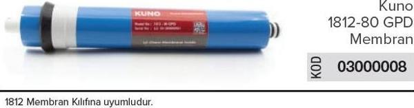 Kuno 1812-80 GPD Membran - Image 1