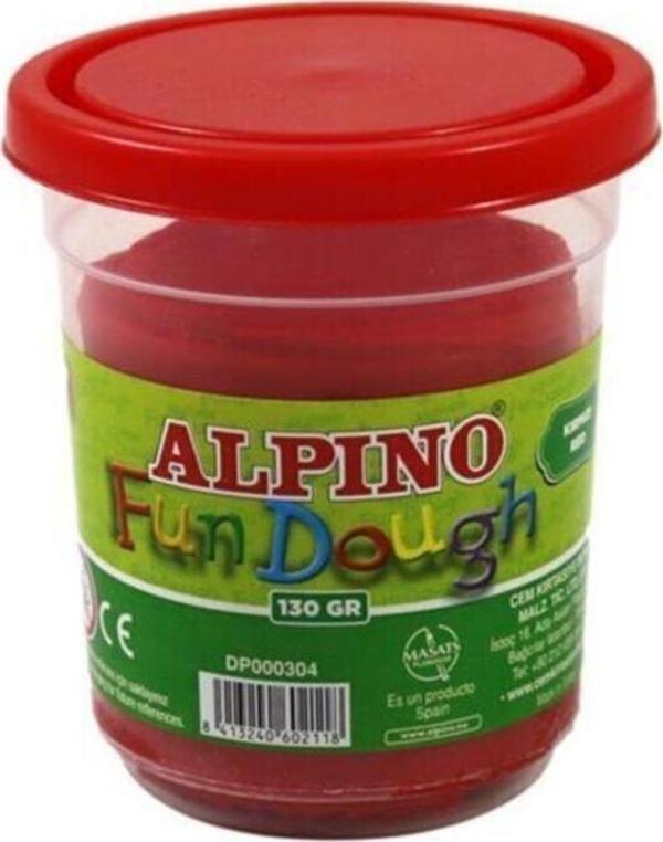 Alpino Oyun Hamuru 130 Gram Kırmızı Oyun Hamuru - Image 1