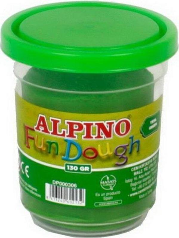 Alpino Oyun Hamuru 130 Gram Yeşil Oyun Hamuru - Image 1