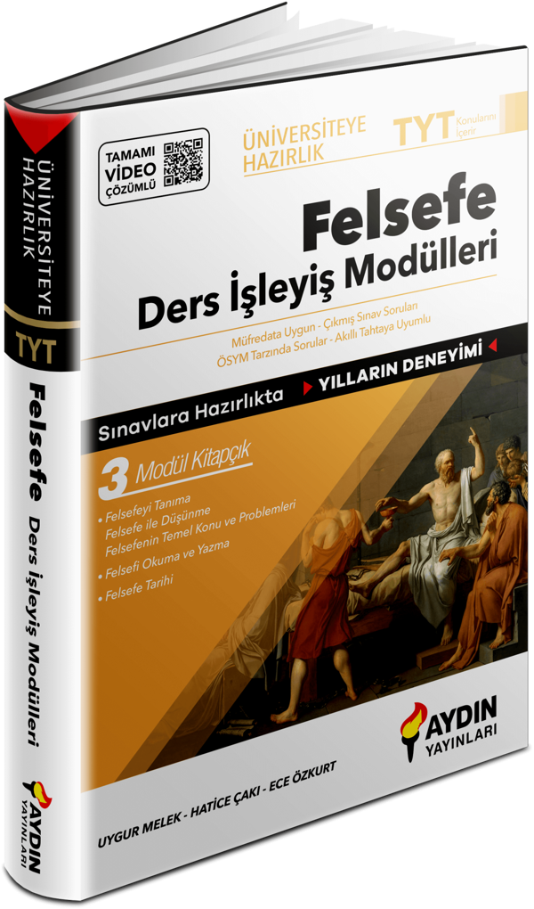 Üniversiteye Hazırlık TYT Felsefe Ders İşleyiş Modülleri - Aydın Yayınları - Image 1