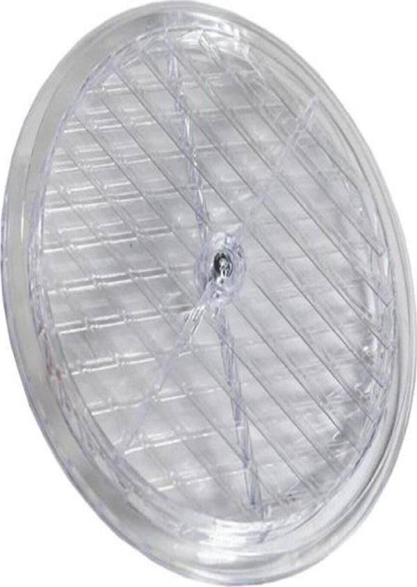 WUVERA 1 Adet Şeffaf Doğalgaz Havalandırma Cam Menfez Kapağı Çap 18 Cm Fma07215 - Image 1