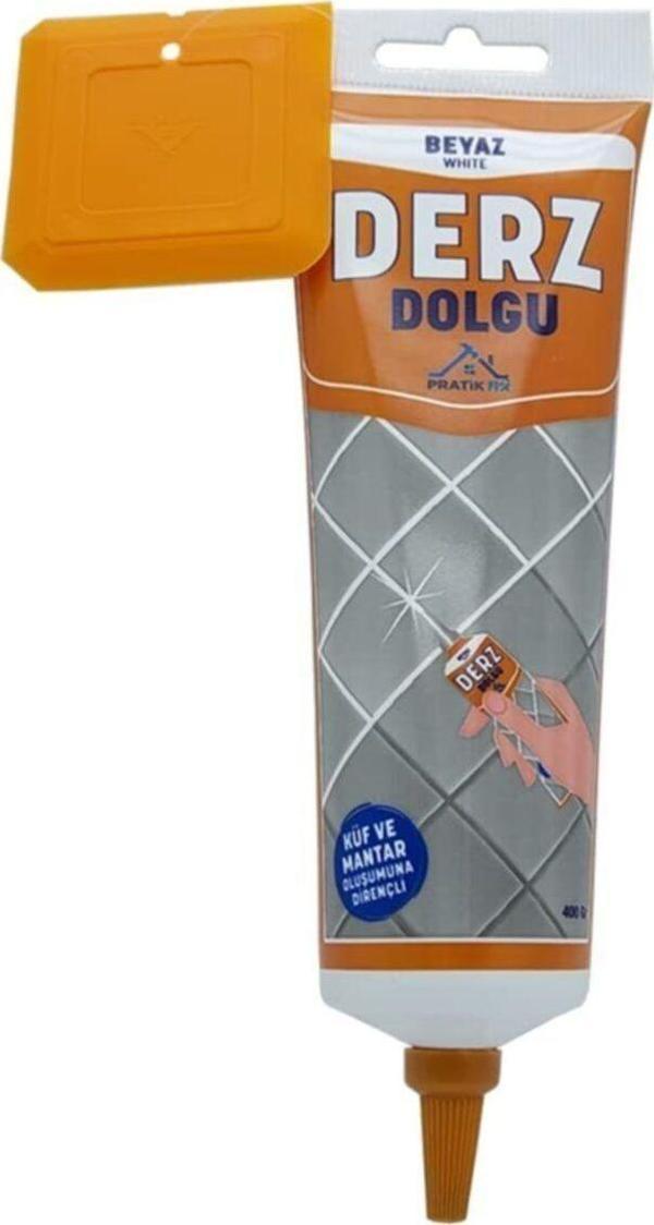 Pratik Gaga Uçlu Hazır Derz Dolgu Beyaz 400 Gr 2 Adet (küf Ve Mantara Dirençli) - Image 1