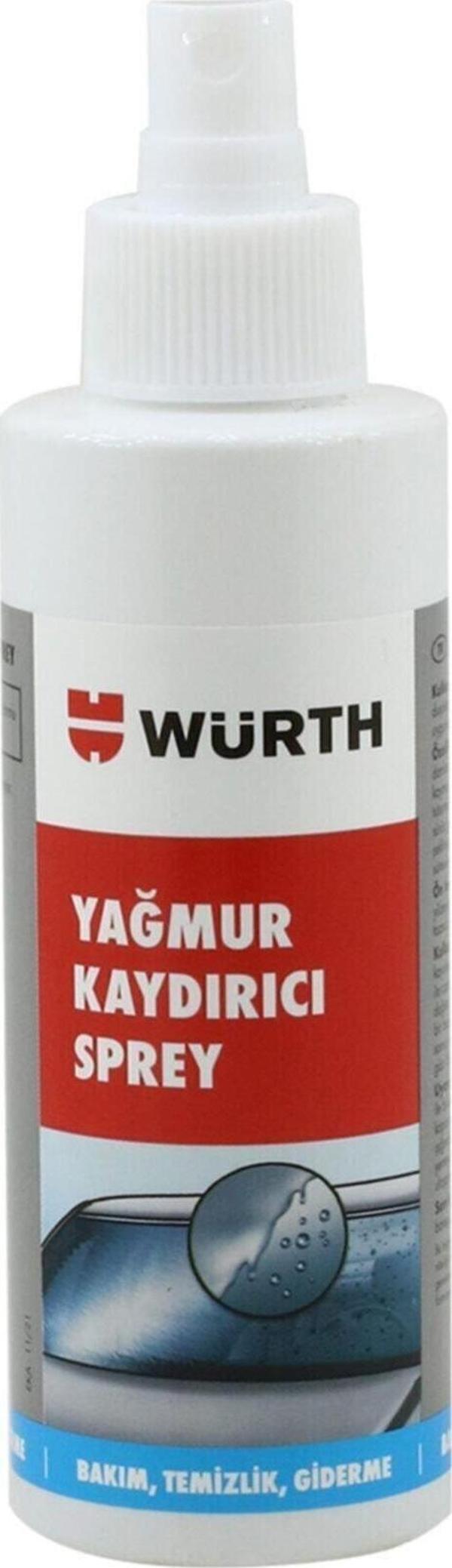 Würth Yağmur Kaydırıcı Sprey Cam Su Itici Kaydırıcı 150 ml - Image 1