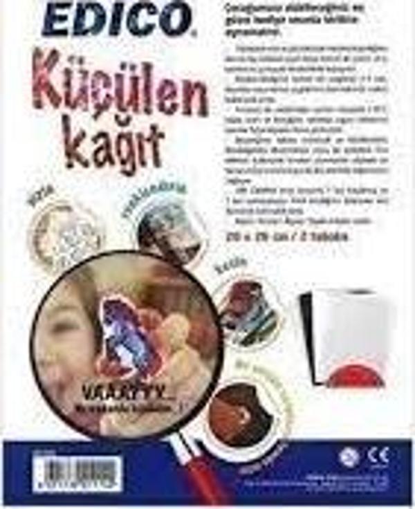 Edico Küçülen Kağıt 2li Paket Siyah - Image 1