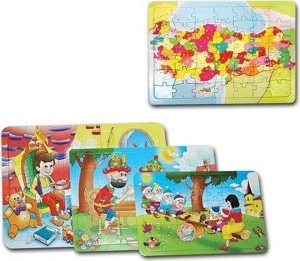 Star Yapboz Büyük Boy - 80 Parça - (29 X 38 Cm) - Karışık Model - Image 1