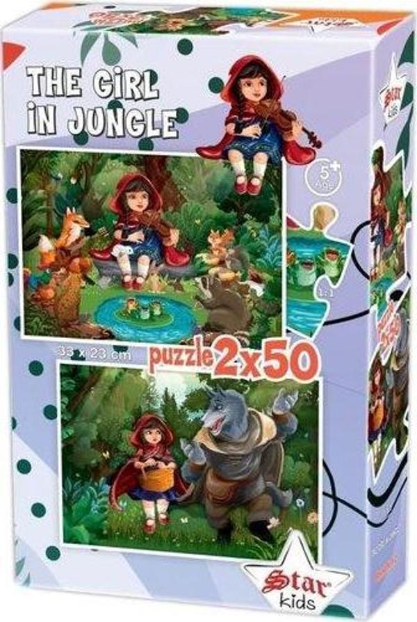 Star Ormandaki Kız, 2X50 Parça Puzzle - Image 1