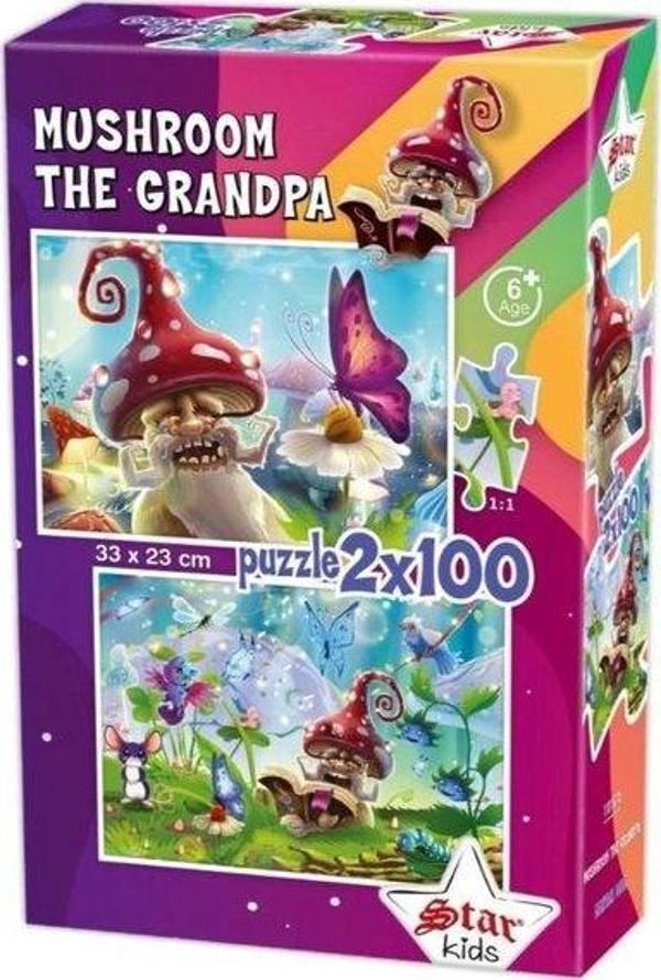 Star Mantar Dede, 2X100 Parça Puzzle - Image 1