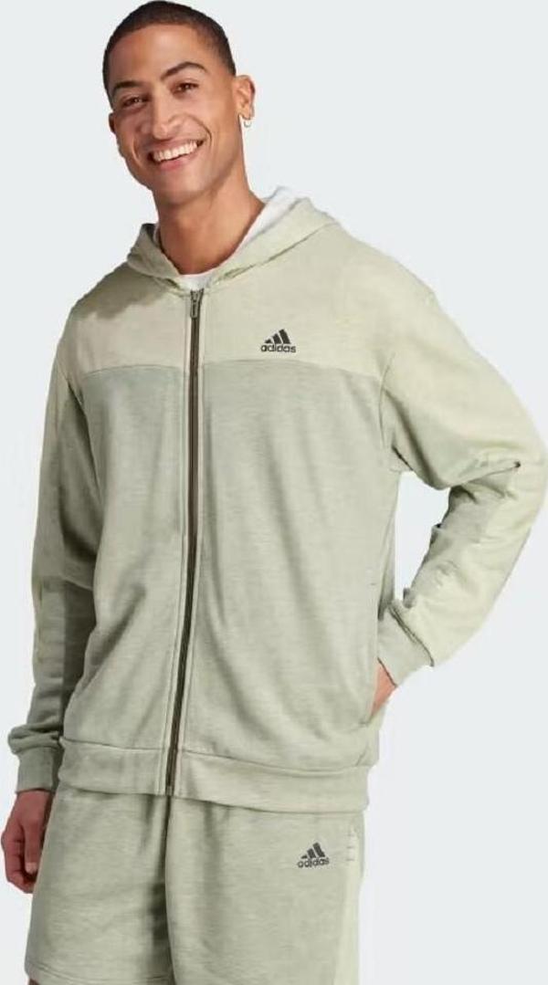 Adidas M Mel Fz Fermuarlı Erkek Sweatshirt - Image 1