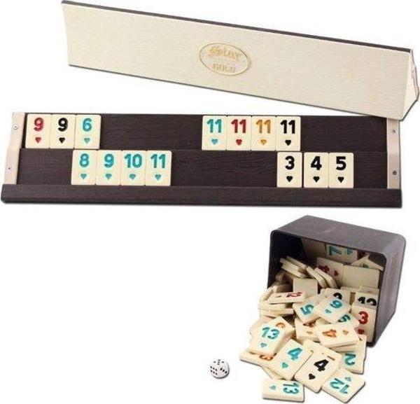 Star Gold Ahşap Okey  Takımı - Açık Renk - Image 1