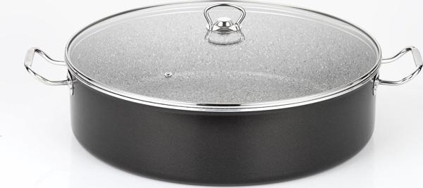 Altınbaşak Mega Granit 34cm Karnıyarık Tencere - Image 1
