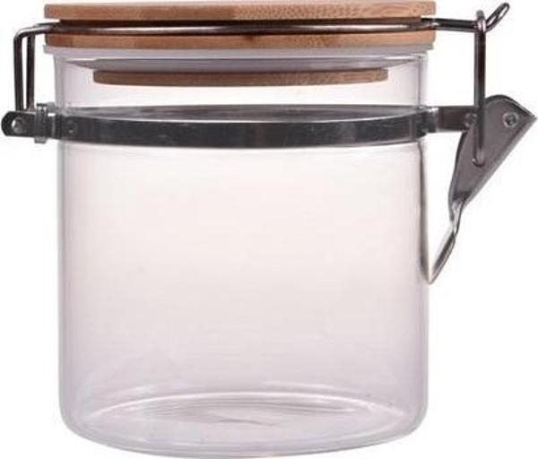 Bambum Mada Kilitli Cam Saklama Kabı 550ml 10cm B0792 - Image 1