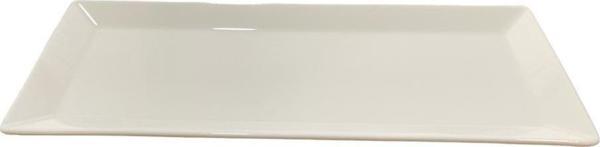 Güral Porselen 34cm Kayık Tabak Krem GBSMER34KY - Image 1