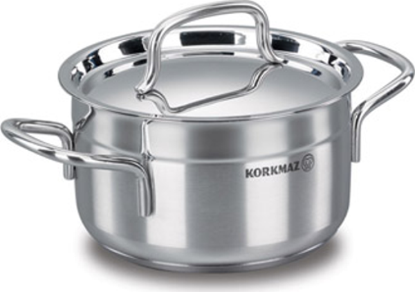 Korkmaz Alfa 16cm Tencere A1016 - Image 1