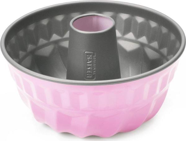 Kaiser Borulu Kek Kalıbı Pembe 22 Cm - Image 1