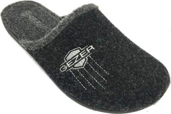 Gezer 14626 Termal Kumaş Erkek Ev Terlik - Image 1