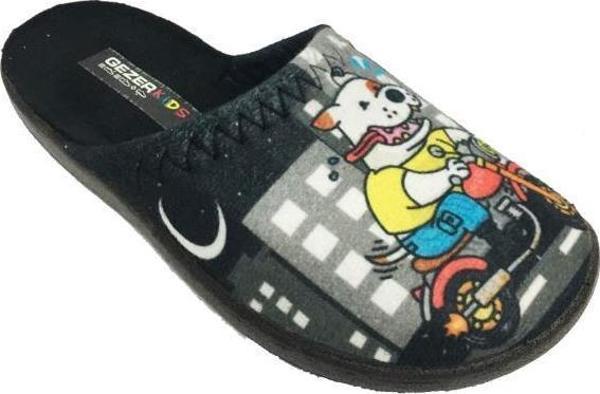 Gezer 15421 Termal Kumaş Erkek Çocuk Terlik 30-35 - Image 1