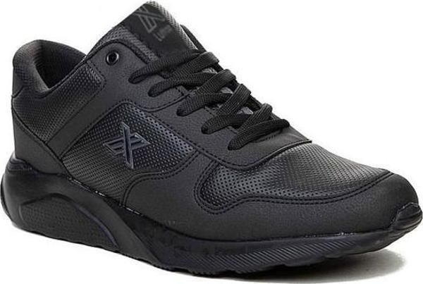 Luttoon 4039-24 Deri Anatomik Hafıza Taban Kadın Sneaker Siyah Füme - Image 1