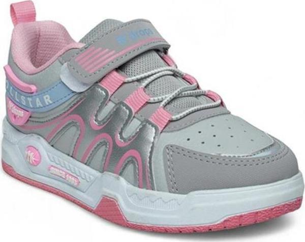 Ndrops 020-24 Deri Kız Çocuk Sneaker Buz Pembe 26-30 - Image 1