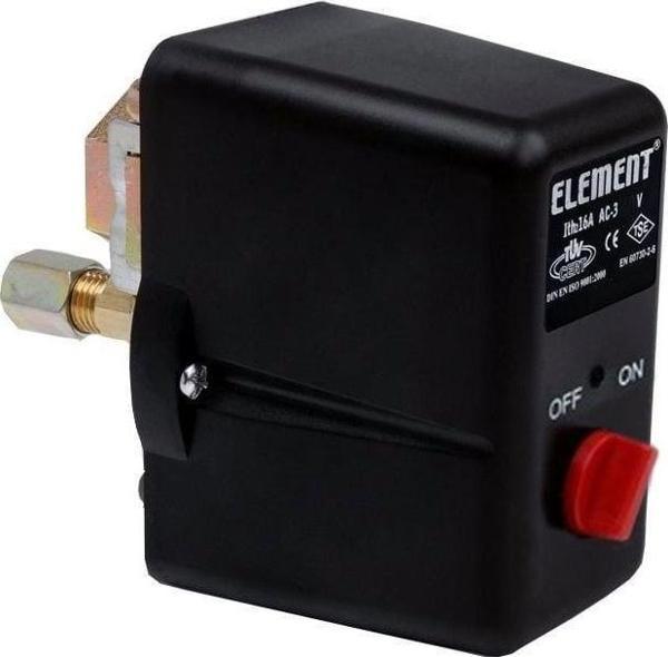 Element Hidrofor Basınç Şalteri 1-6 Bar Tahliyeli On/Off Monofaze 1/4 Bağlantılı - Image 1