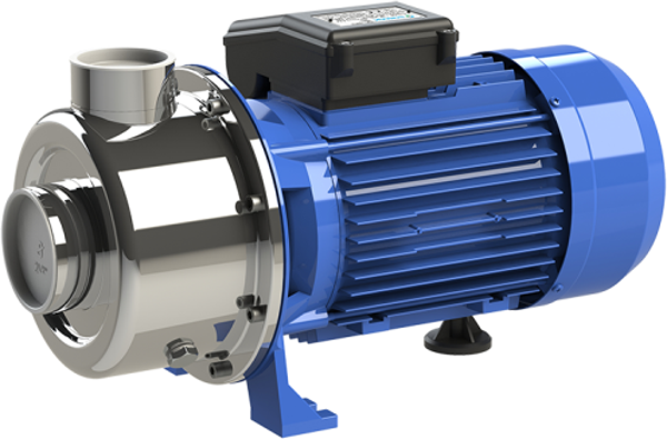 Sumak SMINOX/K-220/2 Paslanmaz Santrifüj Pompa Kapalı Fan Monofaze (220V) 2.2HP - Image 1