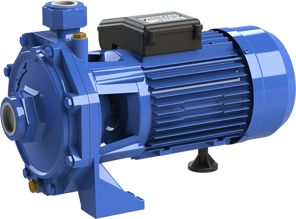 Sumak SMK 220-S Sıcak Su Çift Kademeli Santrifüj Pompa 90°C Monofaze (220V) 2.2HP - Image 1