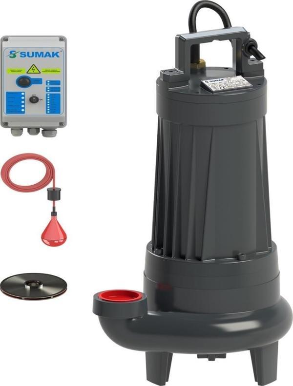 Sumak SDT 25/2 Temiz Su Dalgıç Pompa Trifaze (380V) 3 Hp - Image 1