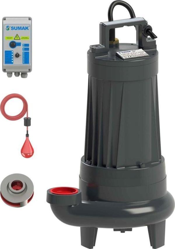Sumak SDT 40/3 Foseptik Dalgıç Pompa Trifaze (380V) 4 Hp - Image 1