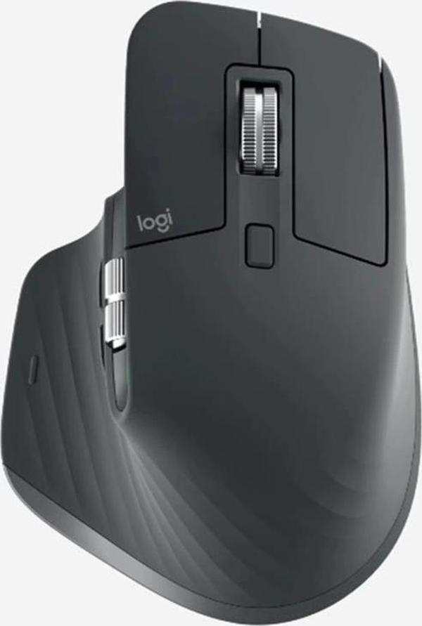 Logıtech Mx Master 3s Performans Kablosuz Sessiz Usb Optik Mouse Siyah 910-006559 - Image 1