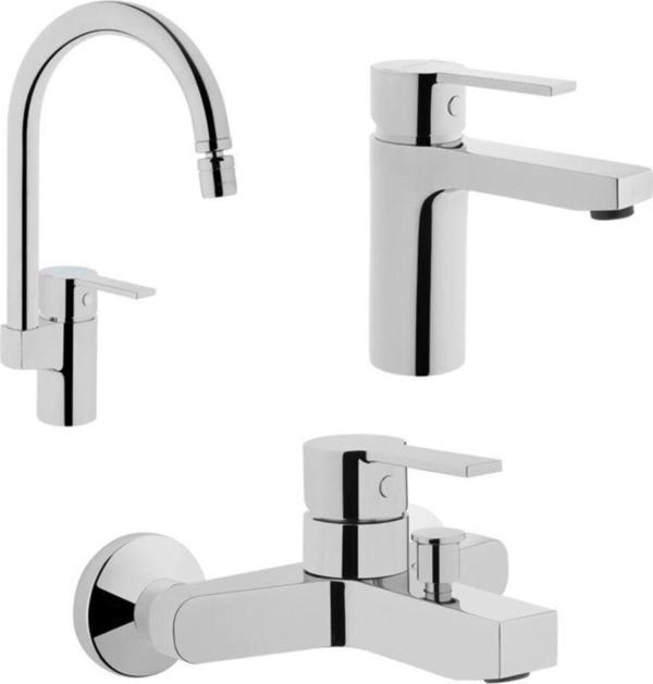 Artema Fold S Lavabo Musluk Eviye Mutfak Ve Banyo Batarya Seti - Image 1