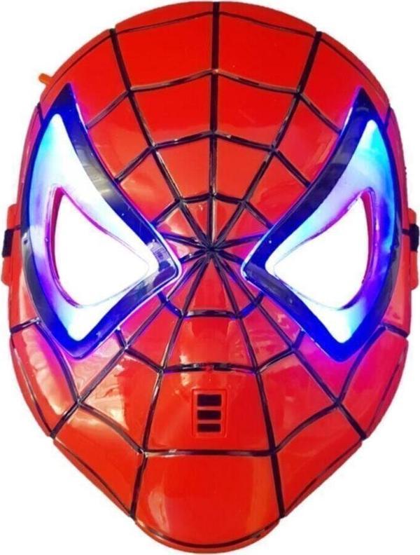 Spiderman Örümcek Adam Işıklı Maske - Image 1