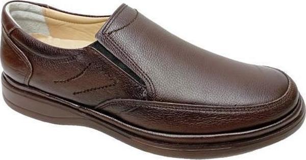 Birkan 922 Hakiki Deri Anatomik Lastikli Erkek Ayakkabı - Image 1