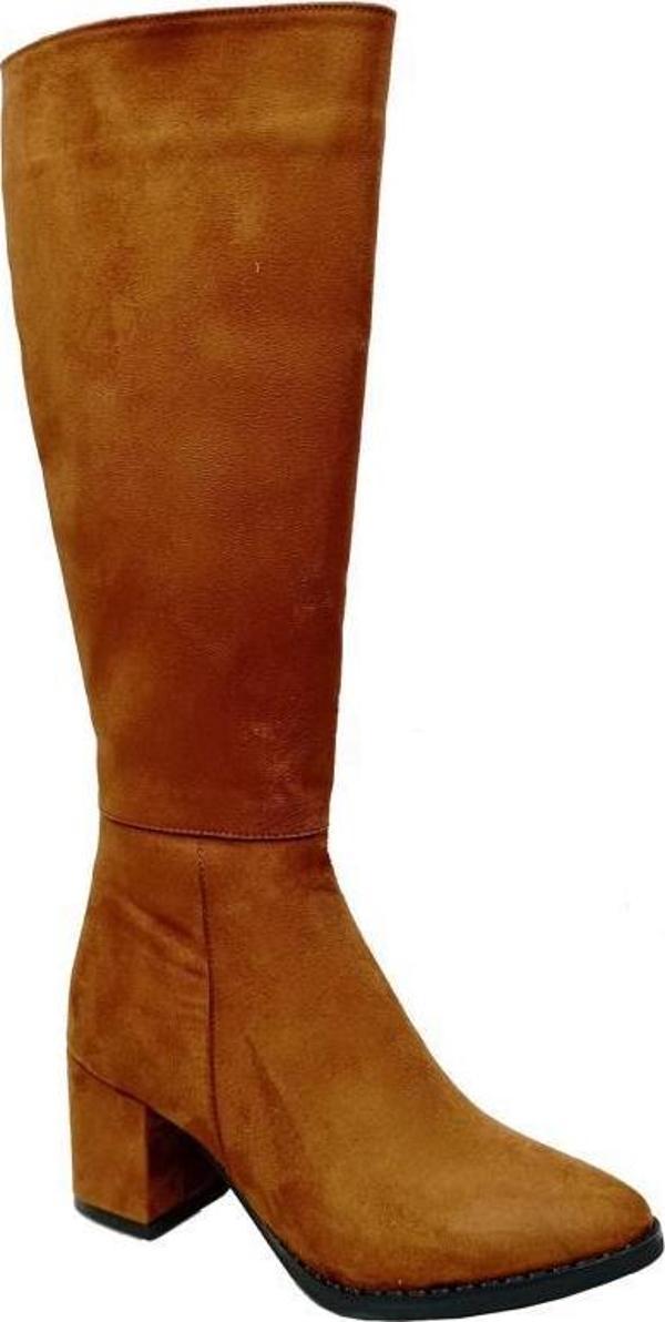 Emay 5032 Süet Trend Fashıom Kadın Çizme - Image 1