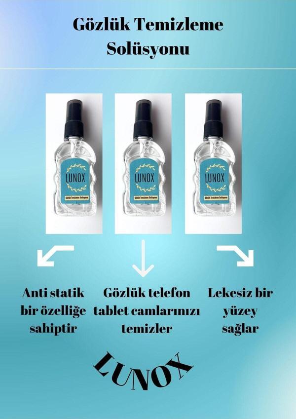 Lunox 3' Lü Gözlük Temizleme Solüsyonu - Image 1