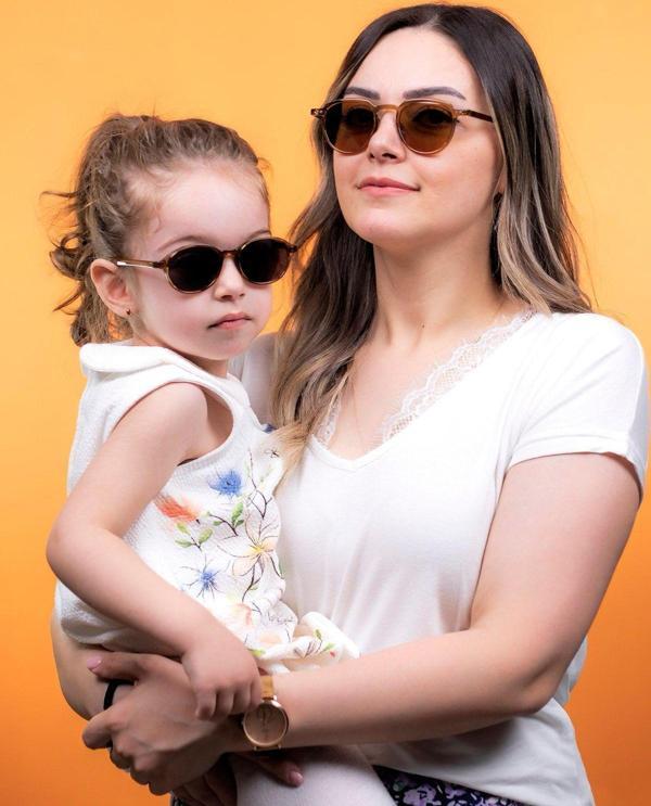 Lunox Anne Kız Kombin Kahve Güneş Gözlüğü - Image 1
