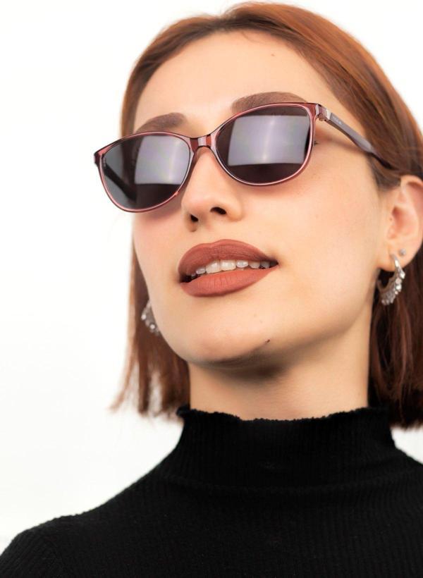 Lunox Lagertha Gül Kurusu Cateye Kadın Güneş Gözlüğü - Image 1