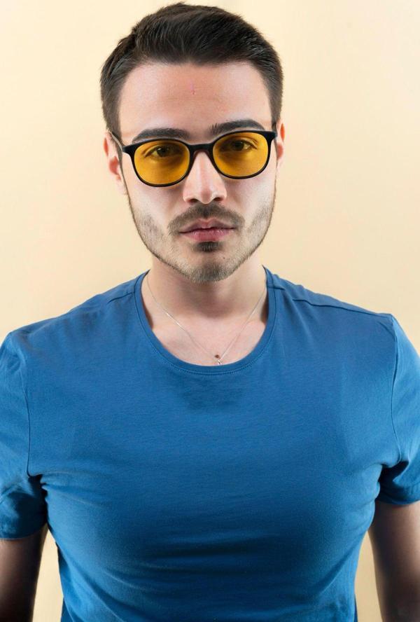 Lunox Mat Siyah Antifar Polarize Sürücü Gözlüğü - Image 1