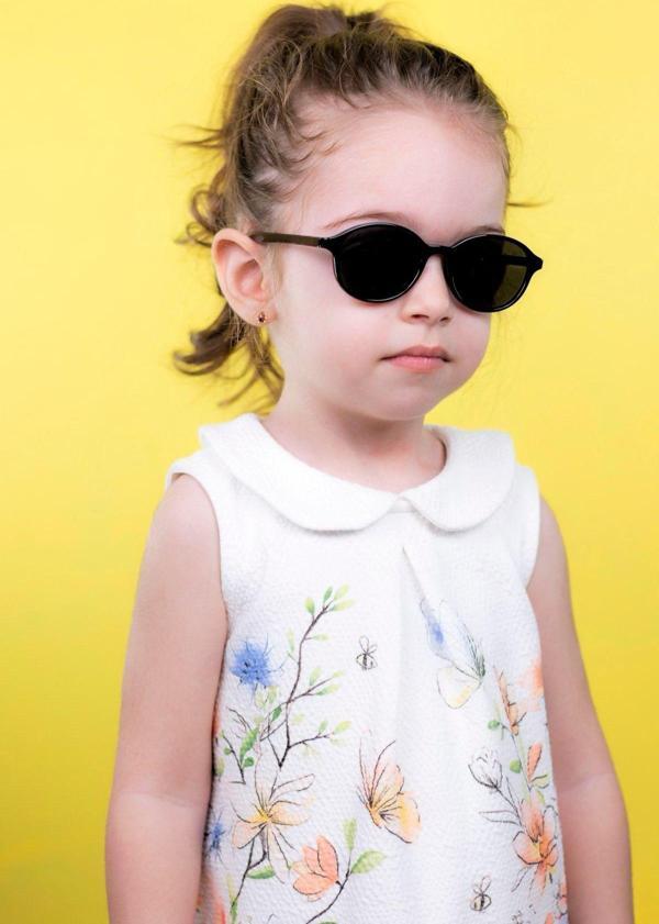 Lunox Ünisex Polarize Yeşil Çocuk Güneş Gözlüğü ( 4-10 Yaş ) - Image 1