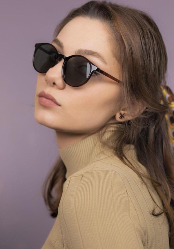 Lunox Niobe Kahve Unisex Güneş Gözlüğü - Image 1