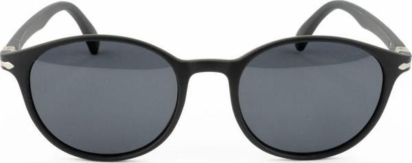 Lunox Oval Mat Siyah Polarize Güneş Gözlüğü - Image 1