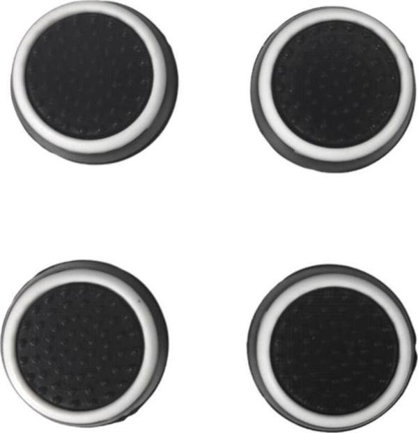 Konsol İstasyonu Ps4/Ps5/Xbox Analog Koruyucu Pad Siyah Beyaz 4Lü Paket - Gp5-21 - Image 1