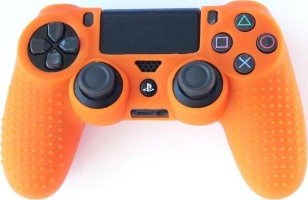 Konsol İstasyonu Playstation 4 Turuncu Kol Koruyucu Silikon Kılıf Tp4 - Image 1