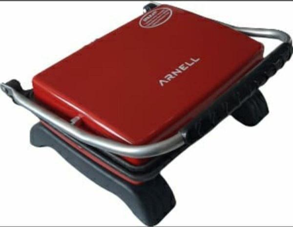 Arnell Döküm Tost Makinesi 8 Dilim Tost Kırmızı - Image 1